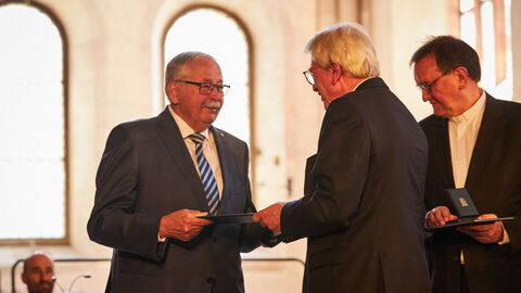 Verleihung der Wilhelm Leuschner-Medaille 2020 an Norbert Kartmann