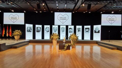 Gedenkveranstaltung Hanau