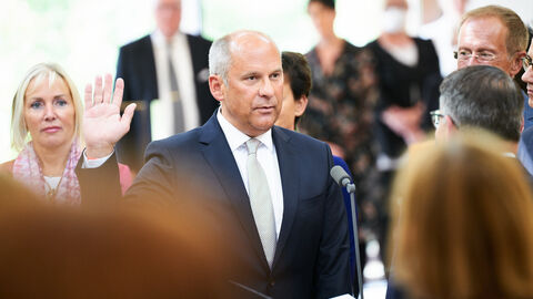 Der neue Minister der Justiz Roman Poseck Der neue Minister der Justiz Roman Poseck