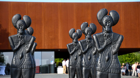 Ministerpräsident Boris Rhein in der Keltenwelt Glauberg zu 50 Jahre Wetteraukreis Ministerpräsident Boris Rhein in der Keltenwelt Glauberg zu 50 Jahre Wetteraukreis