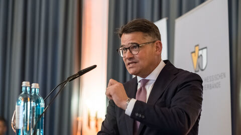 Jahrestagung der Vereinigung hessischer Unternehmer (VhU) in Wiesbaden