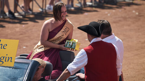 Festzug auf dem 60. Hessentag in Pfungstadt