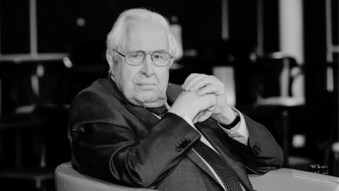 Schwarz-weiss-Bild von Bernhard Vogel 